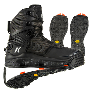 Image of Korkers River Ops Wading Boot with Vibram and Studded Vibram Soles 8