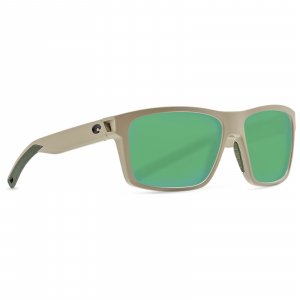 Costa Slack Tide Sunglasses Sand Frame Green Mirror 580G