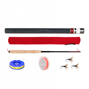 Tenkara USA -Sato 10'8" - 12'9" Telescoping Fly Rod and Level Line Outfit