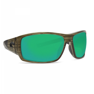 Costa Cape Sunglasses Bowfin Frame Green Mirror 580P
