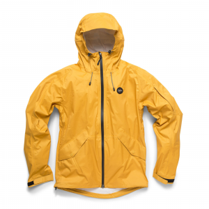 Image of Howler Brothers Aguacero Rain Shell Original Yellow XL