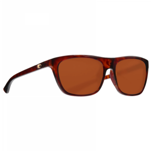 Costa Cheeca Sunglasses Shiny Rose Tortoise Frame Copper 580P