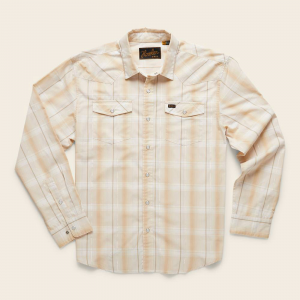 Image of Howler Brothers H Bar B Long-Sleeved Button Down Shirt Medium Thornton Plaid : Prairie