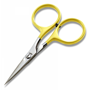 Tiemco Serrated Razor Scissors with Comfortable Larger Loop Grip