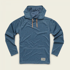 Howler Brothers - Howler Brothers Loggerhead Hoodie Medium Deluge Camo - Pacific Blue