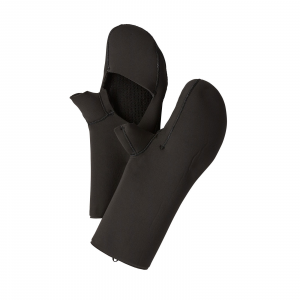 Image of Patagonia Homepool Mitt Gloves Black Small - Last Year's Model