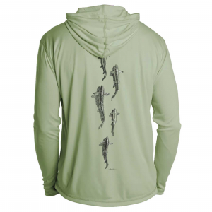 Image of RepYourWater Trout Country Spine Ultralight Sun Hoody XL