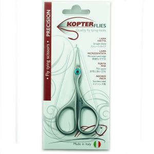 Kopter PRECISION Straight Blade Microserrated Edge Thin Point Scissors