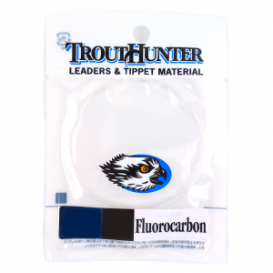 TroutHunter Fluorocarbon Leader - 9' - 3 Pack 0X