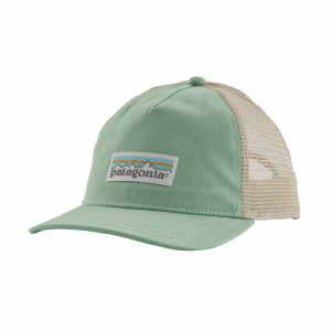 Patagonia Women's Pastel P-6 Label Layback Trucker Hat Gypsum Green