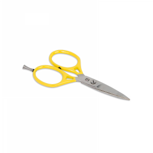 Loon Ergo Prime Scissors 5" w/ Precision Peg -Yellow