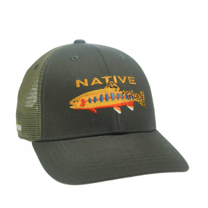 RepYourWater Mesh Back Hat Native Golden Trout