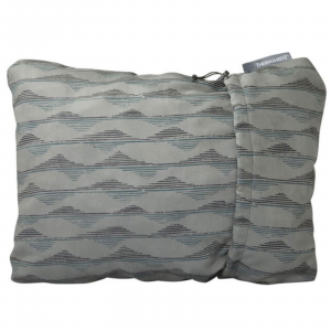 Therm-A-Rest Compressible Pillow Gray Mountains Print Large