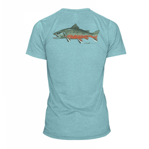 RepYourWater T-Shirt Artist's Reserve Brook Trout Tee Small