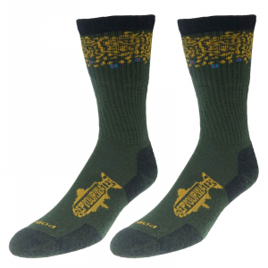 Image of RepYourWater Brook Trout Brookie Socks Cushioned Light-Weight Socks Large