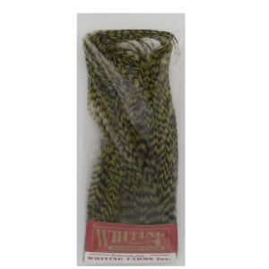 Image of Whiting Farms Whiting Bugger Pack Grizzly Dyed Olive