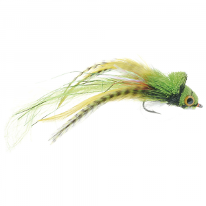 Umpqua Pike Fly Chartreuse/Frog Pike 3/0 - Single