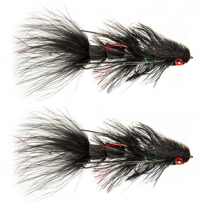 MFC Galloup's Wooly Tips Up Black #02 2 pack