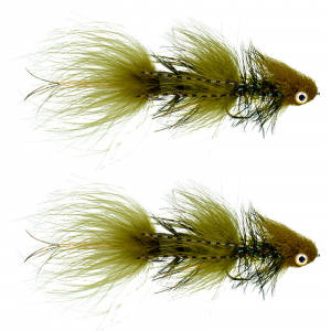 Image of MFC Galloup's Wooly Tips Up Olive #02 2 pack