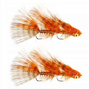 Image of MFC Galloup's Barred Mini Dungeon Craw Orange #06 2 pack