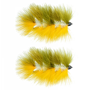 MFC Galloup's Barely Legal (Conehead) Olive/Sunburst Yellow #04 2 pack