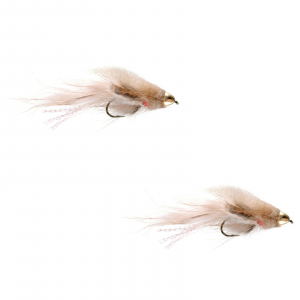 Image of Umpqua Conehead Wool Sculpin Tan Size 4 2 Pack