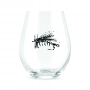 RepYourWater Dry Fly Stemless Wine Glass