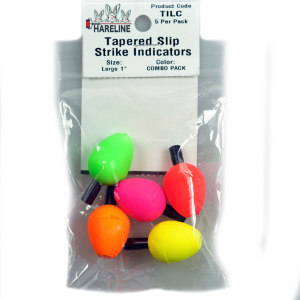 Image of Hareline Tapered Slip Indicator Color Combo Pack 5 Large 1 Inch