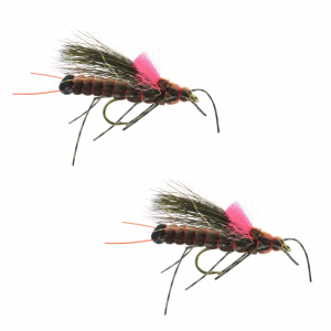 Umpqua Fluttering Stone Salmon Fly Size 6 2 Pack