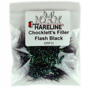 Image of Hareline Chocklett's Filler Flash Black