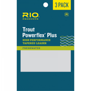RIO Powerflex Plus Leader - 7.5' - 3X - Single