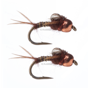 Image of Umpqua Micro Mayfly Brown Copper 14 - 2 Pack