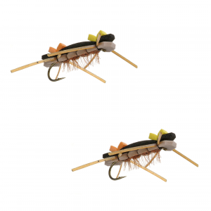 Image of Umpqua Chernobyl Ant Black And Tan 2 Pack 10