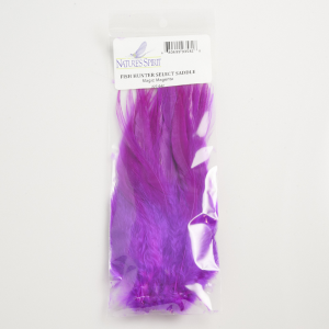 Fish Hunter Select Saddle Feathers Magic Magenta