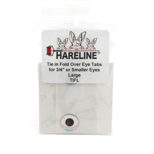 Image of Hareline Tie in Fold Over Eye Tabs 3/4 in (19.05 mm