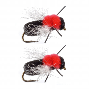 Image of Umpqua Fat Head Beetle Terrestrials Size 14 - 2 Pack 1/0 - 2 Pack