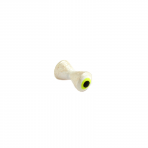 Image of Fulling Mill Brass Streamer Eyes 5/32" (4.0mm) Pearl