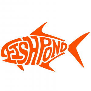 Fishpond Thermal Die Cut Sticker - Permit Orange