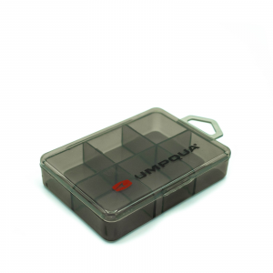 Image of Umpqua Bug Locker Fly Box 236 MINI Gray 236 Mini (3 1/2" x 2 1/2" x 3/4")