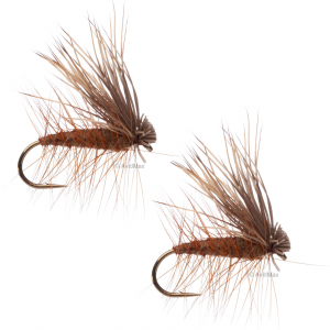 Umpqua Elk Hair Caddis Brown 18 - 2 Pack