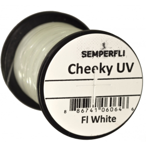 Image of Semperfli Cheeky UV Tinsel UV White