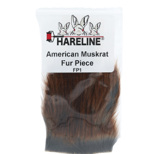 Image of Hareline American Fur Piece Muskrat