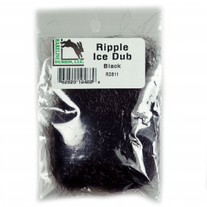 Image of Hareline Ripple Ice Dub Black