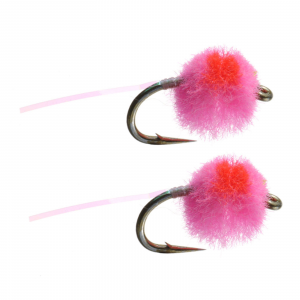 Image of Umpqua Flashtail Mini Egg Pink Egg 14 - 2 Pack