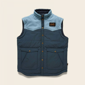 Howler Brothers Rounder Water Resistant Insulated Vest Medium Summit Blue