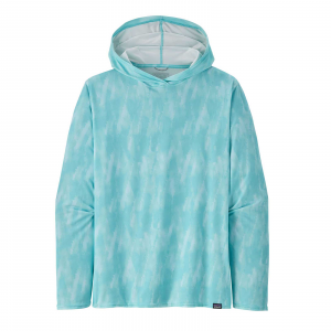 Image of Patagonia Men's Cap Cool Daily Graphic Hoody - Relaxed Medium Agave: Iggy Blue