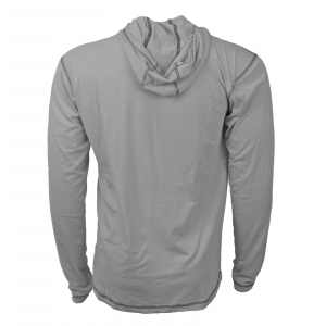RepYourWater Granite Merino Blend Sun Hoody Large Granite