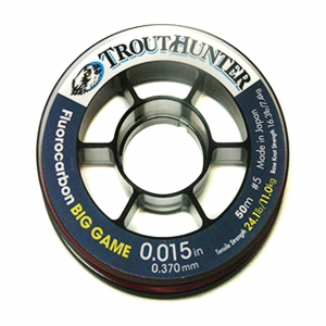 TroutHunter Big Game Fluorocarbon Tippet 45.2 LB - 0.020in