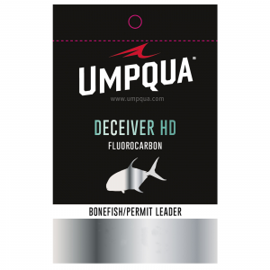 Image of Umpqua Deceiver HD Bone/Permit Fluorocarbon Leader 10LB - 12'