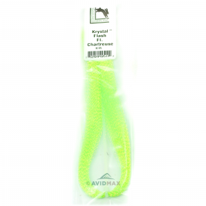 Image of Hareline Krystal Flash Fluorescent Chartreuse
